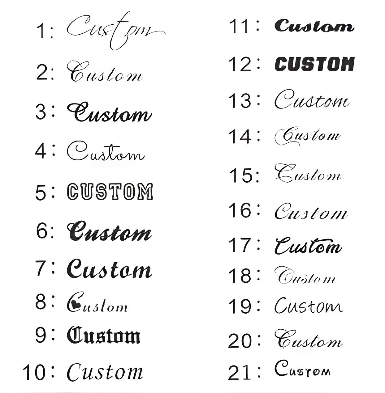 Valentina Name Necklace